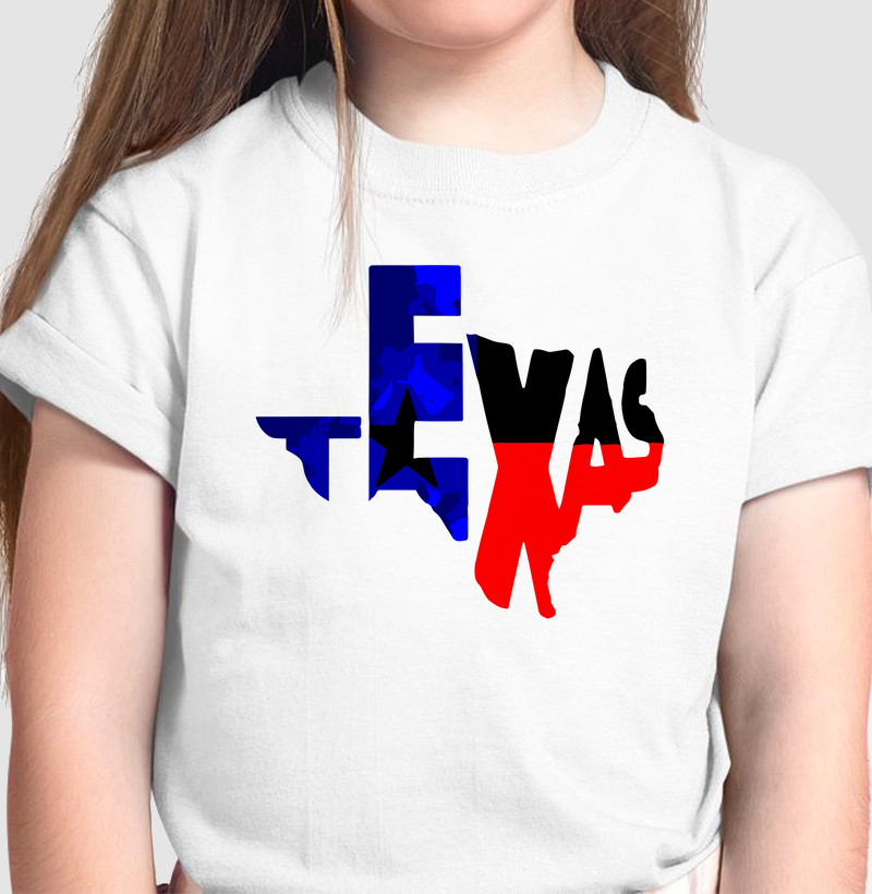 Camiseta Infantil - Texas