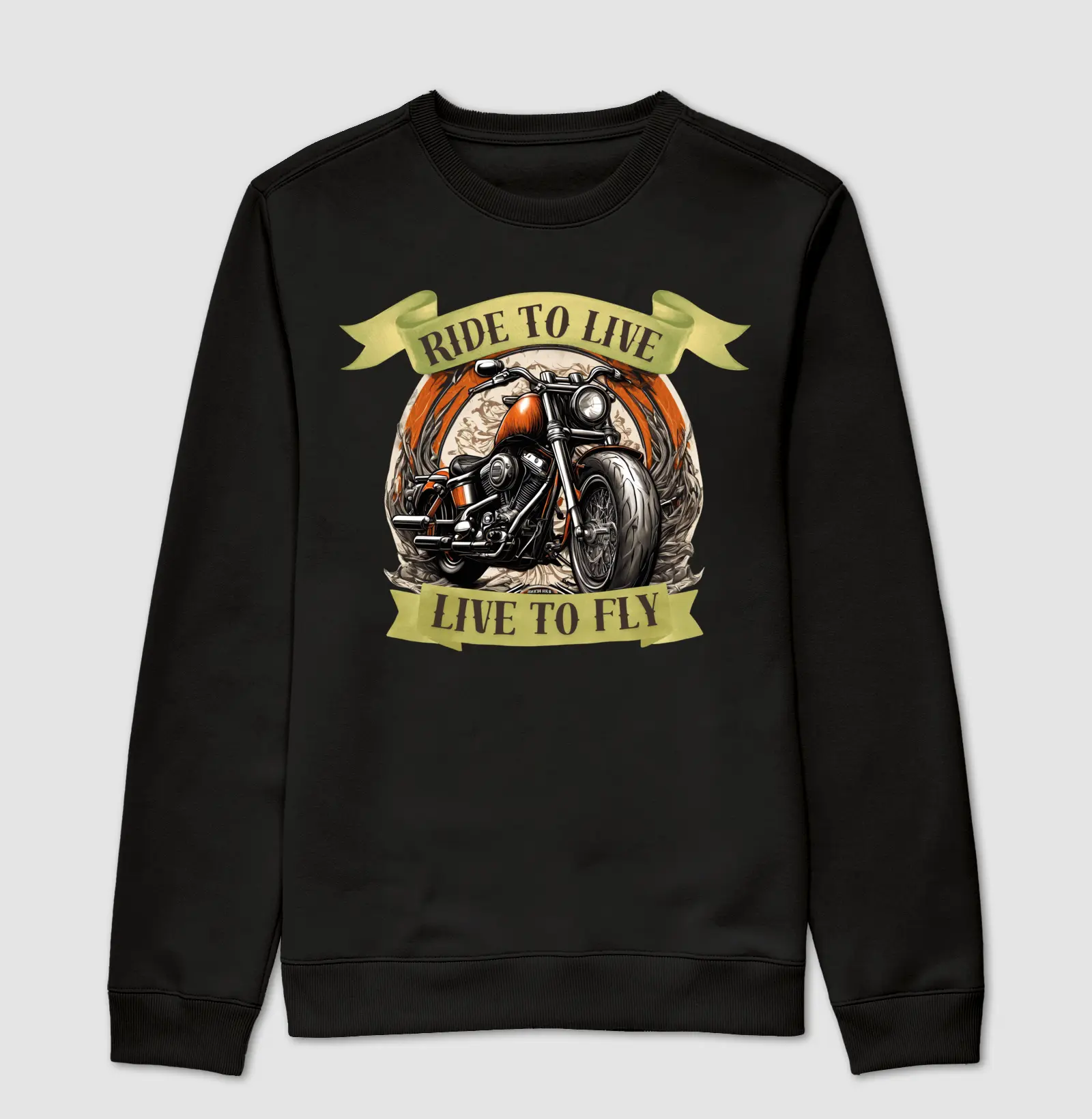 Suéter Moletom Ride to live