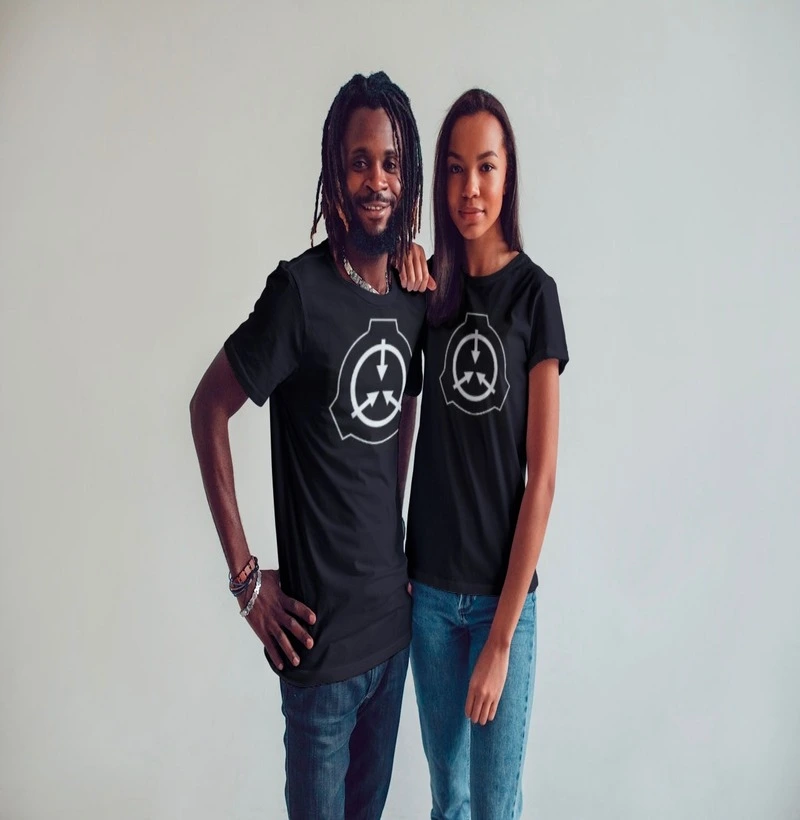 CAMISA PRETA LOGO FUNDAÇÃO SCP