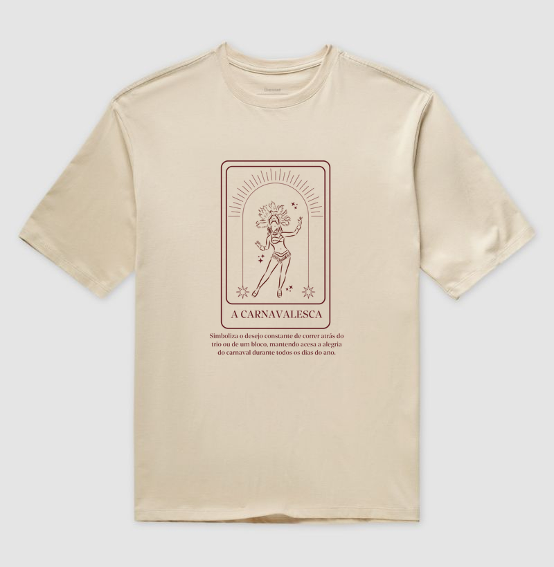 Carta de Tarô - A Carnavalesca