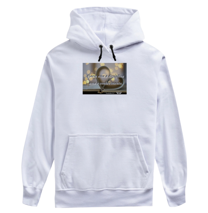 Camiseta Personalizada Quem ama a disciplina ama o conhecimento