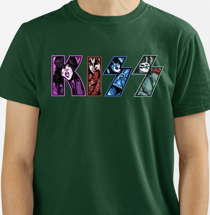 Kiss - Cartoon colors