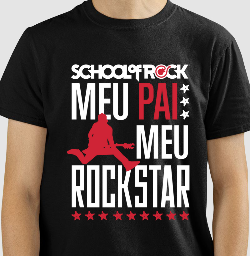 PAI ROCKSTAR BAIXO / GUITARRA