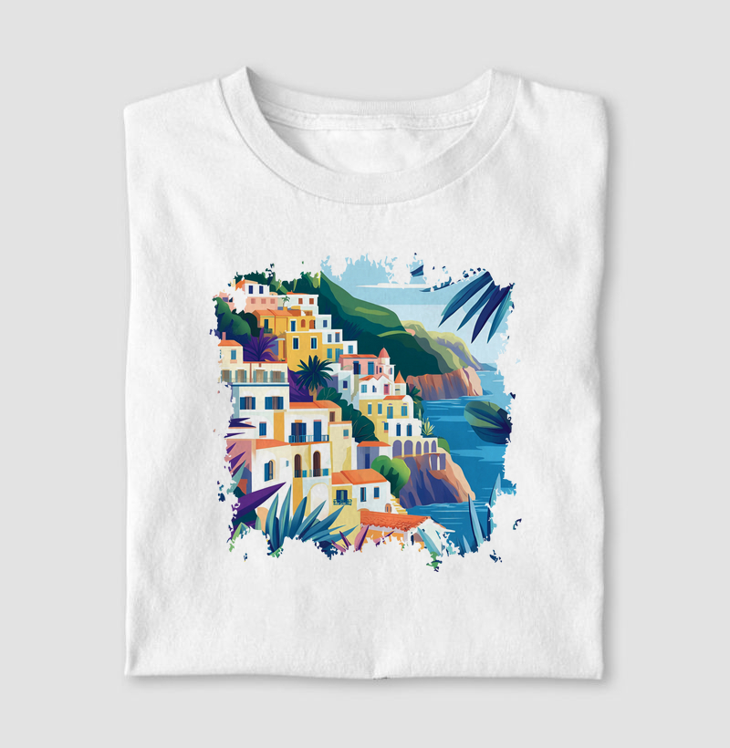 Camiseta Paisagem Costa Amalfitana 367