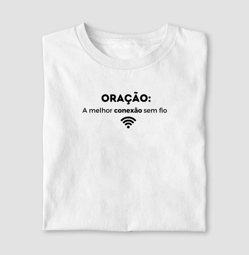 Oração a melhor conexão sem fio