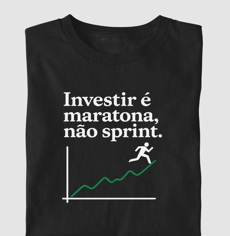 Investir é maratona, não sprint.