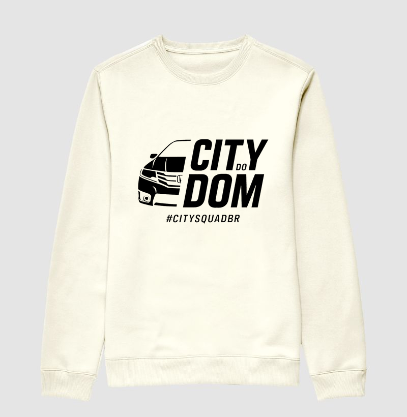 Suéter Moletom - City do Dom