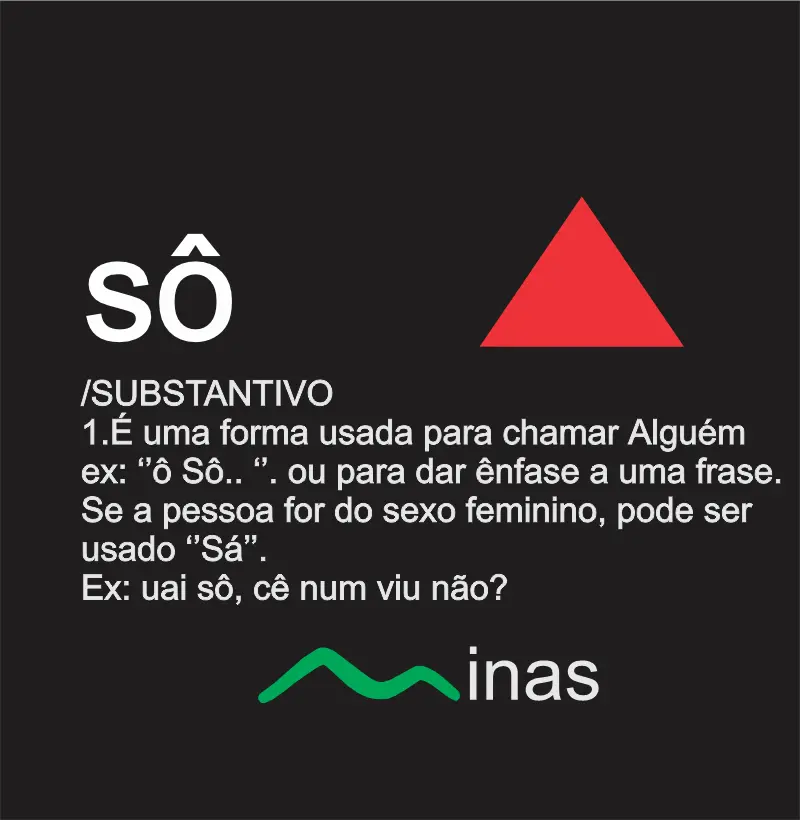 Camiseta Sô