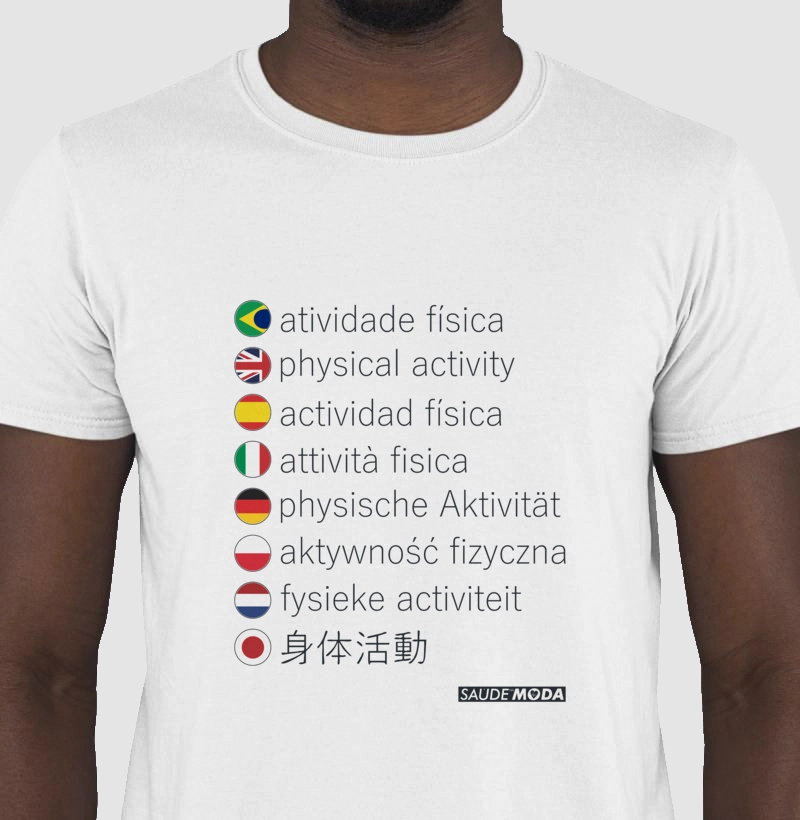Atividade Física em diversas línguas
