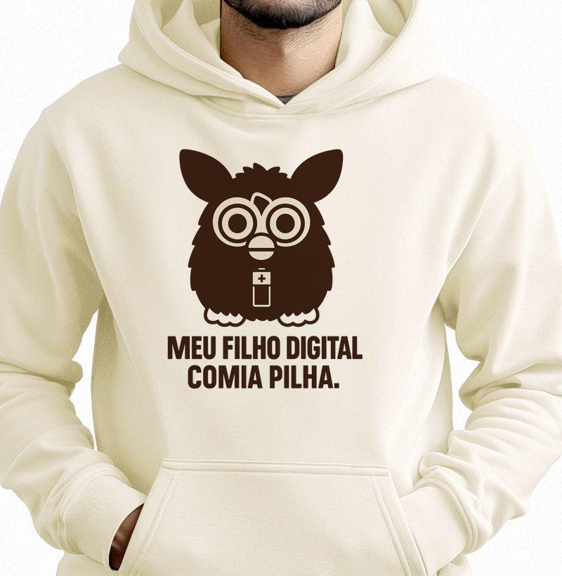 Meu filho digital comia pilha