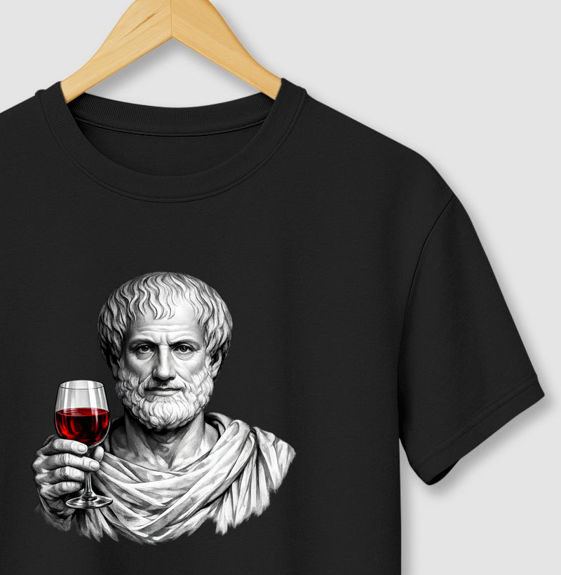 Aristóteles Brindando