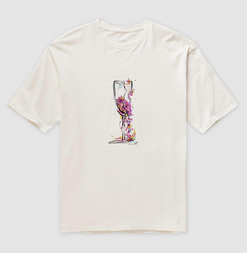 Taça com flores
