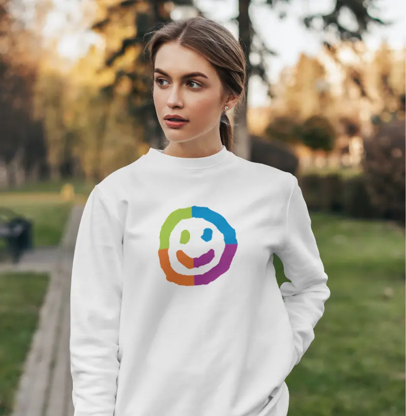 Moletom Ong Cirinho Sorrindo. 