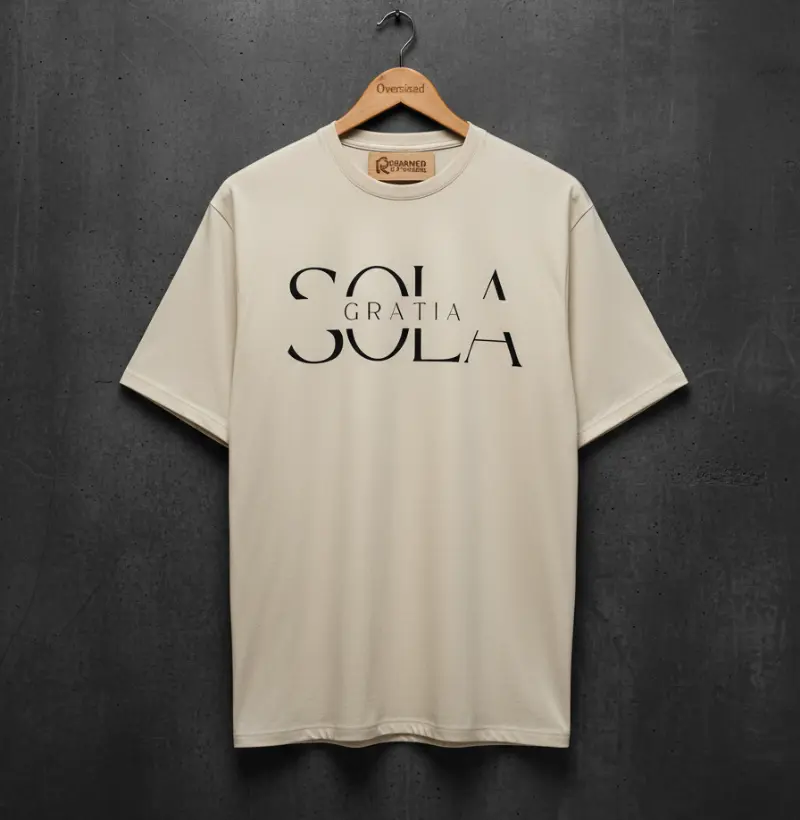 OVERSIZED "SOLA GRATIA"