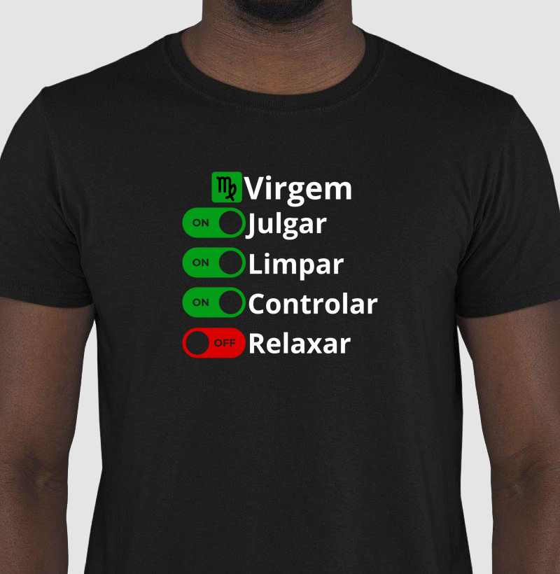 Camiseta Virgem Check