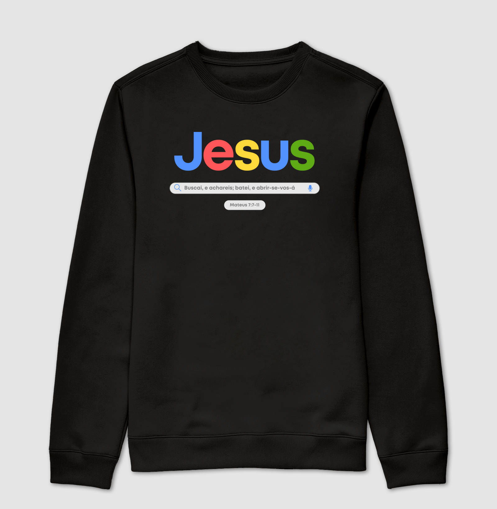 Suéter Moletom Busca no Google Jesus