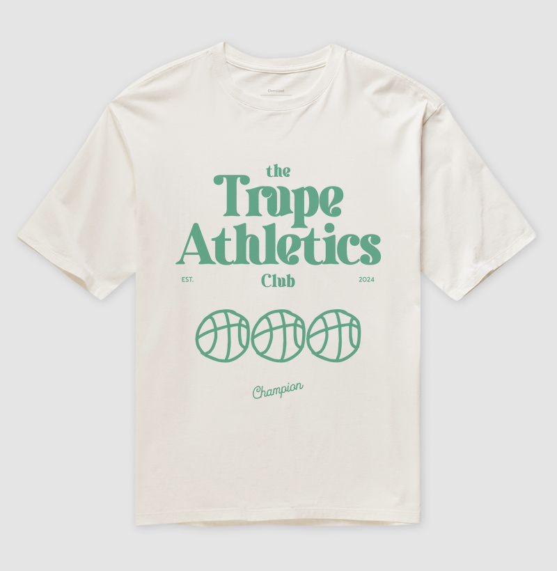 Trupe Athletics Oversized Off-white