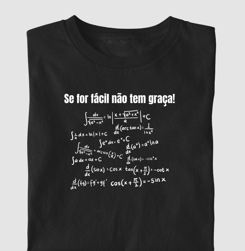 Se for fácil não tem graça