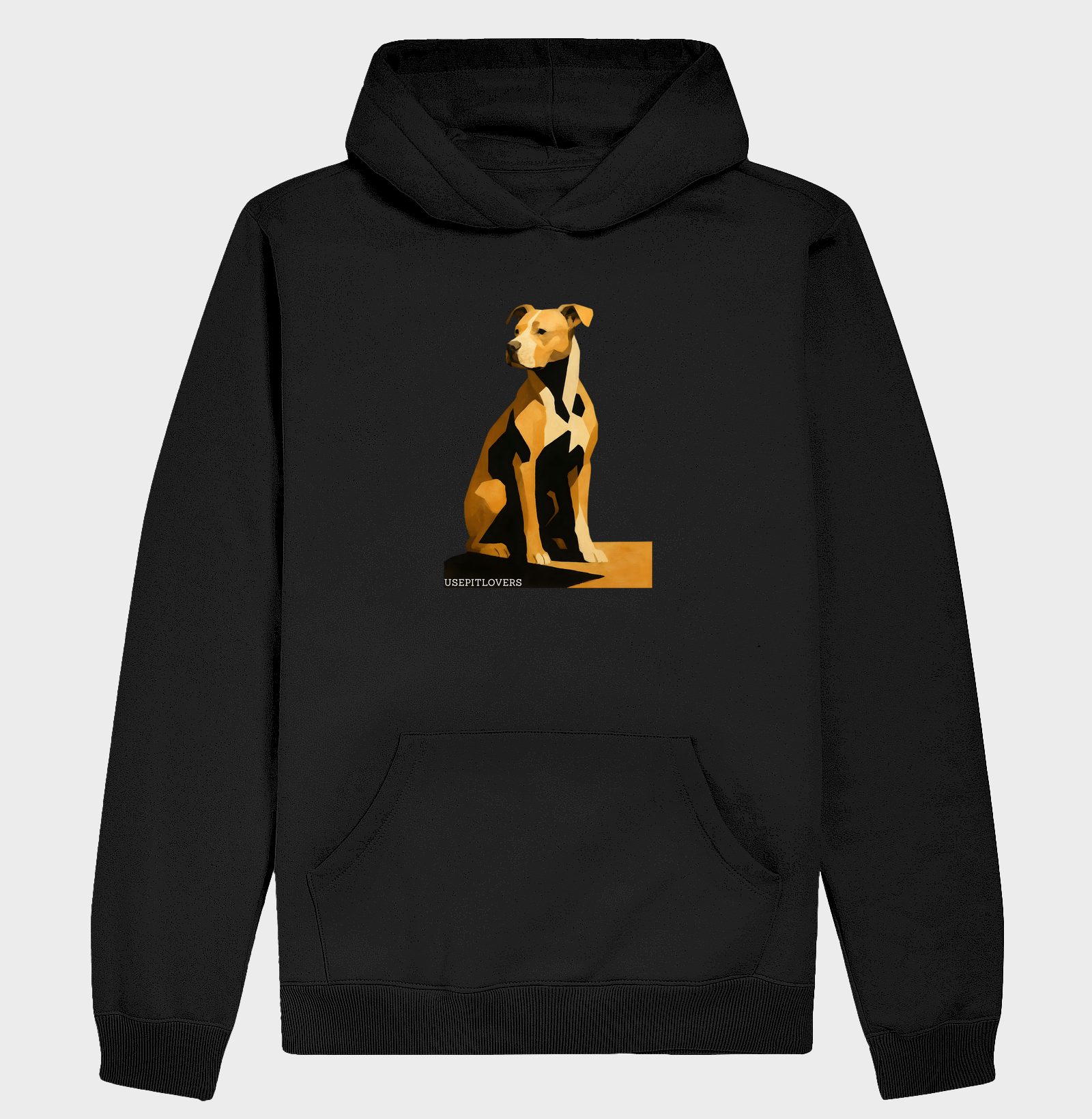 PIT BULL ESTILO LOW POLY MINIMALISTA