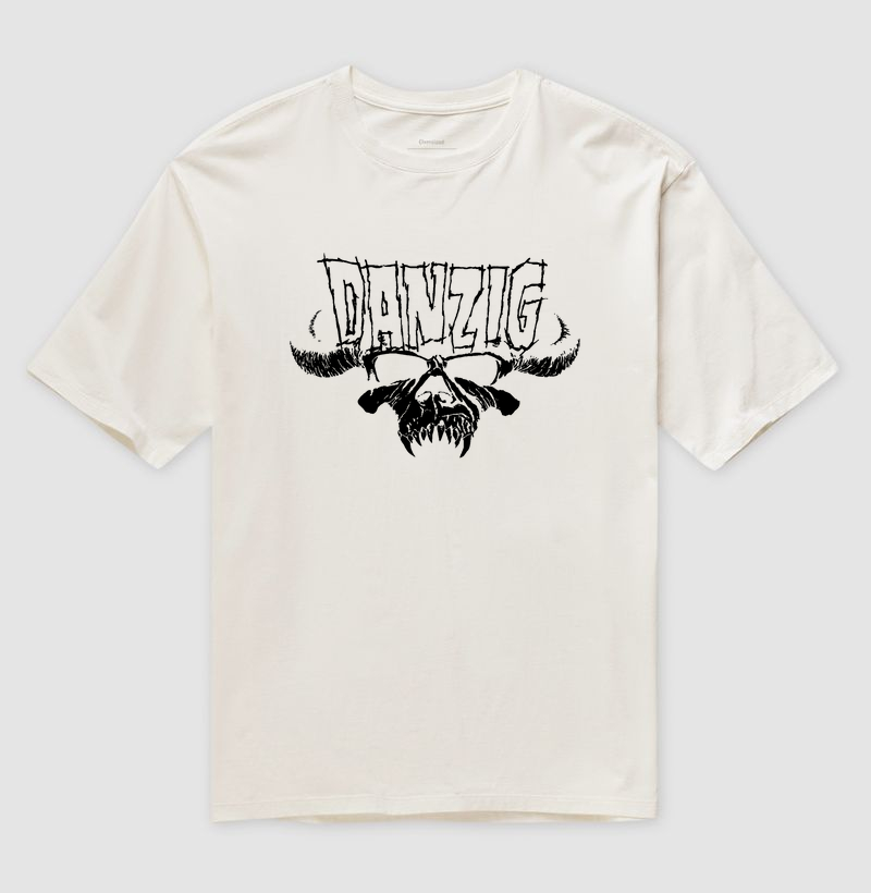 Danzig Logo - Camiseta Clara