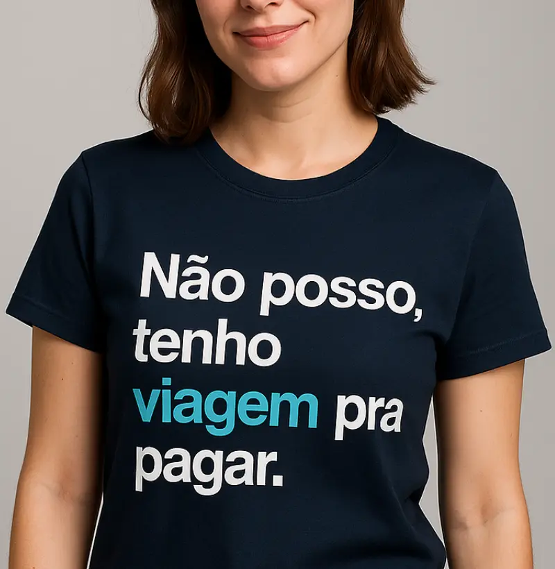 Tenho viagem pra pagar