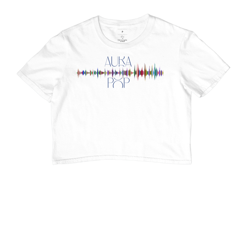 Camiseta Aura Pop Branca