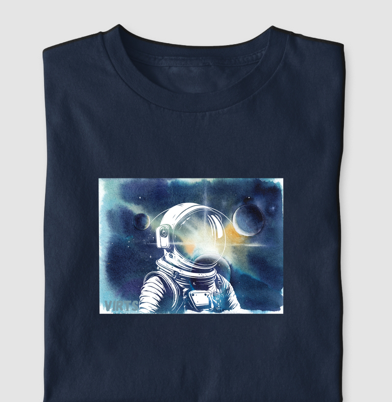 Camiseta Virts Astronauta...