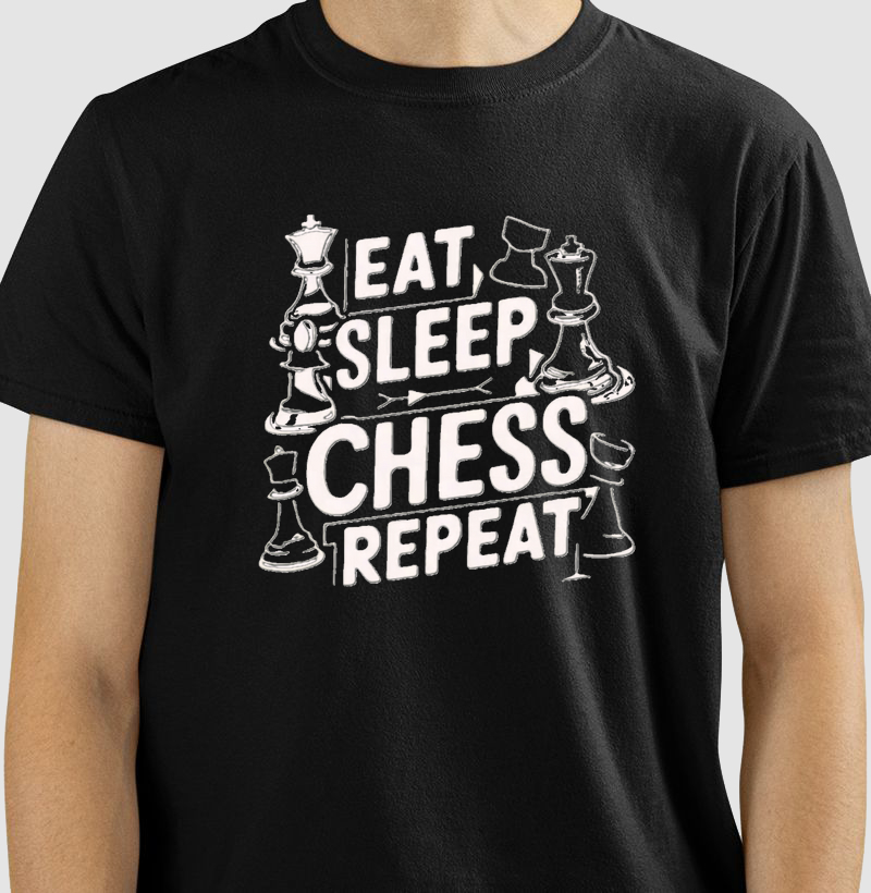 Eat Sleep Chess Repeat