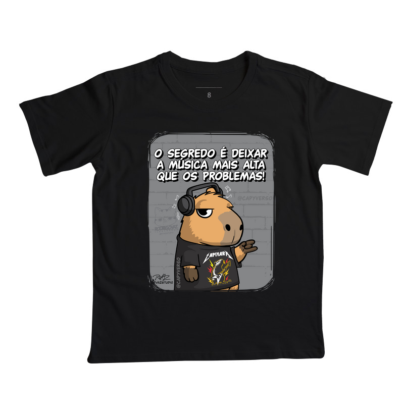 Camiseta Capivara Música