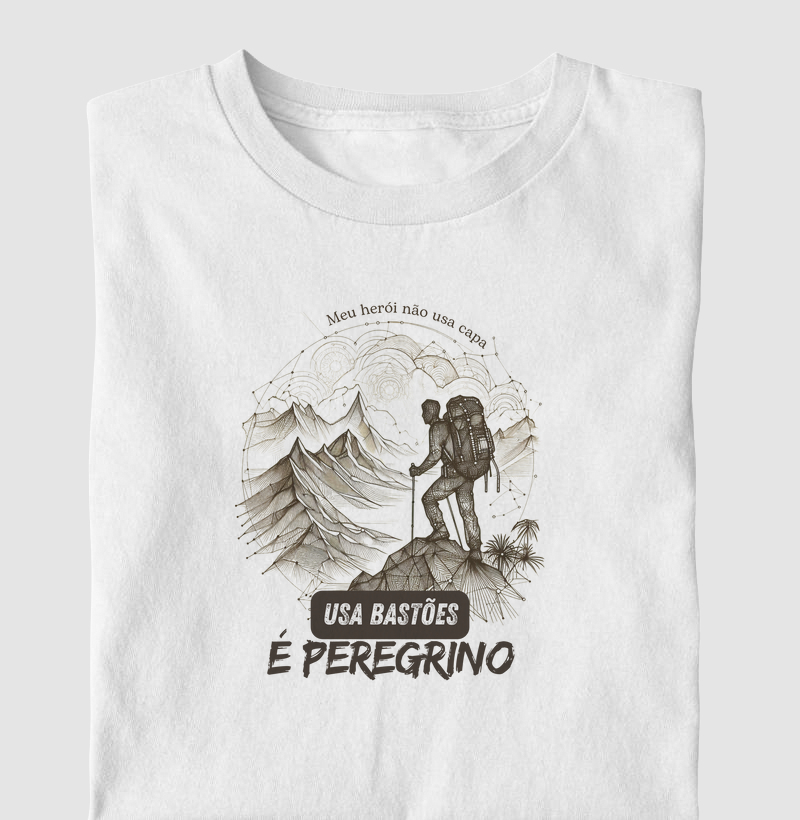 Meu Herói Usa Bastões, é Peregrino