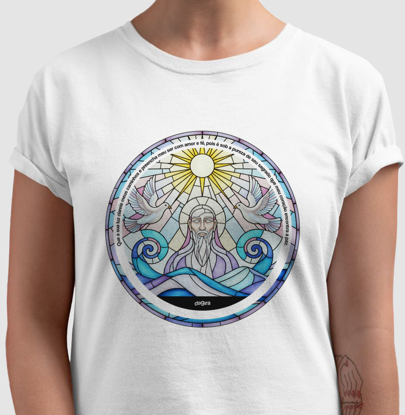 CAMISETA UMBANDA – Oxalá Vitral