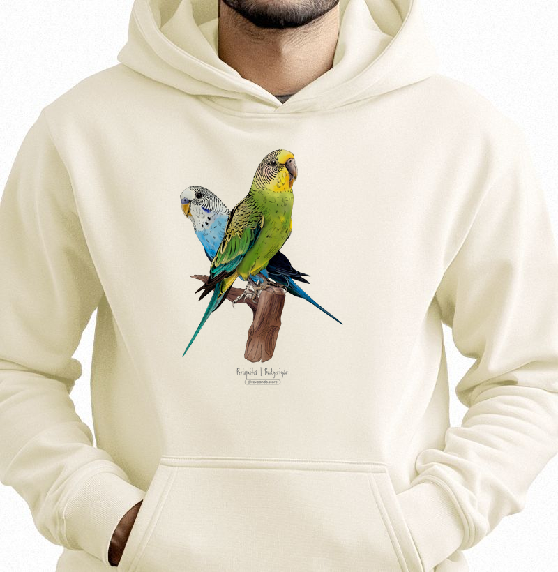 Love Friends - Periquitos - Moletom Hoodie