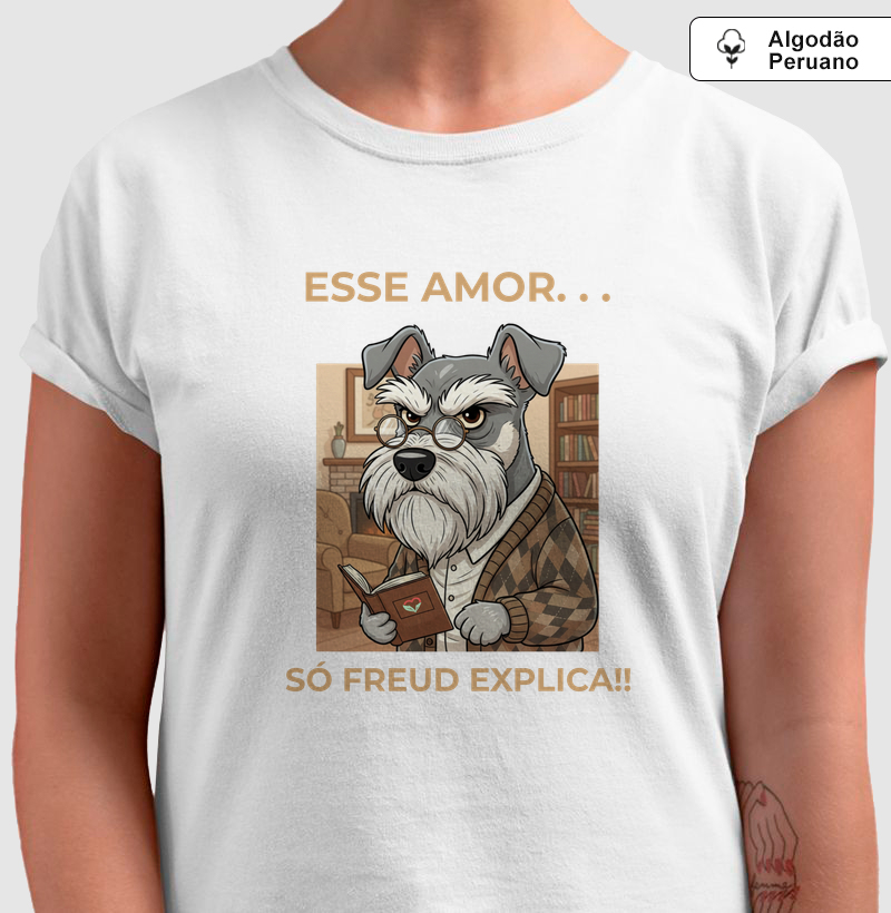 AMOR SCHNAUZER - FREUD - Malha Peruana