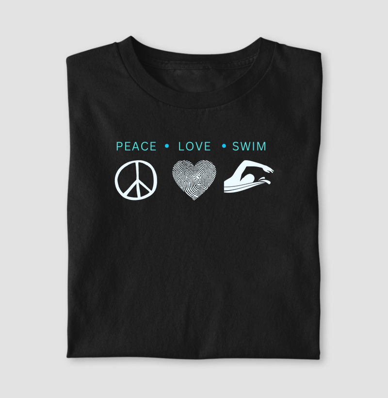 PEACE . LOVE . SWIM
