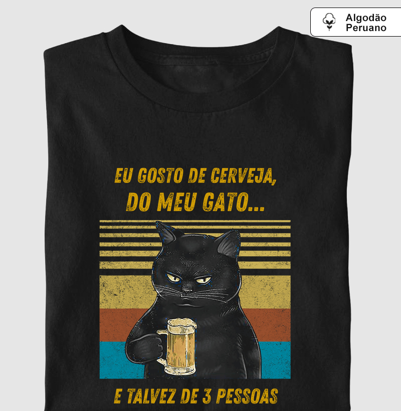 Cerveja, Gato e 3 Pessoas