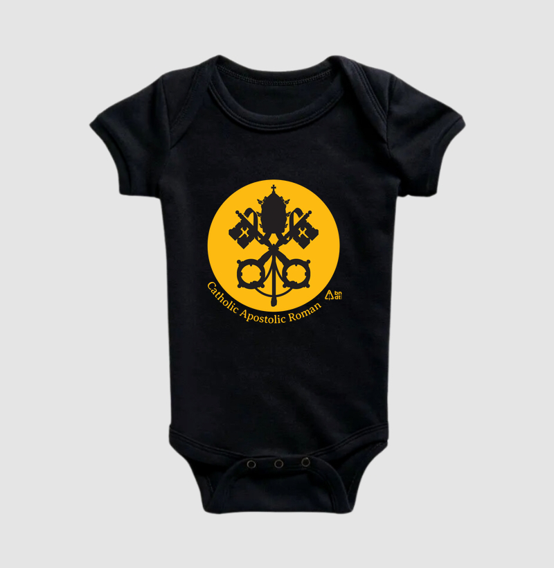 Body infantil Emblema do Vaticano