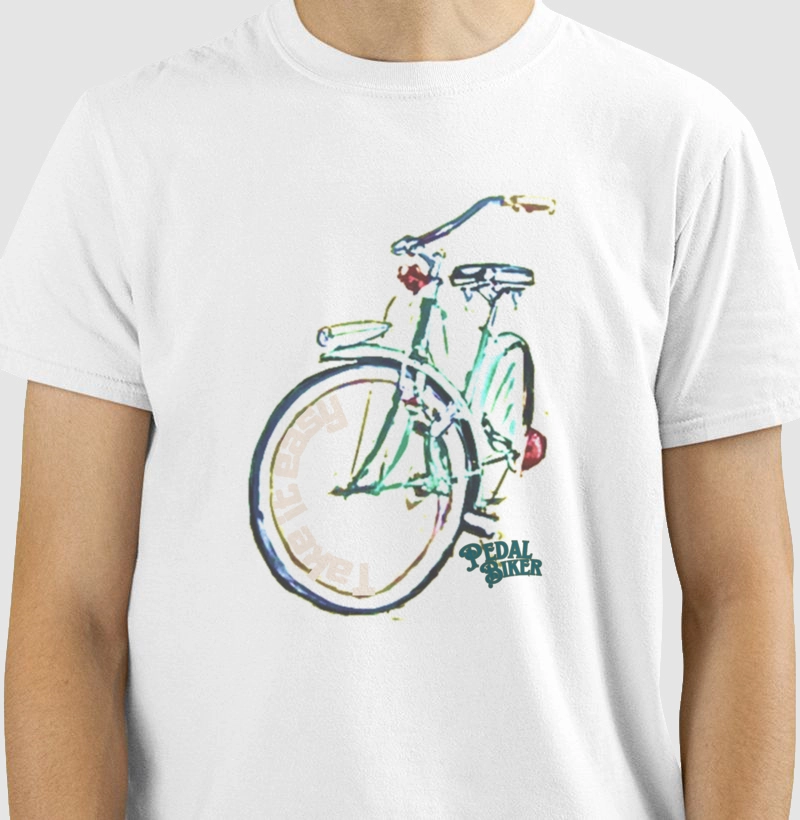 camiseta pedal biker vintage