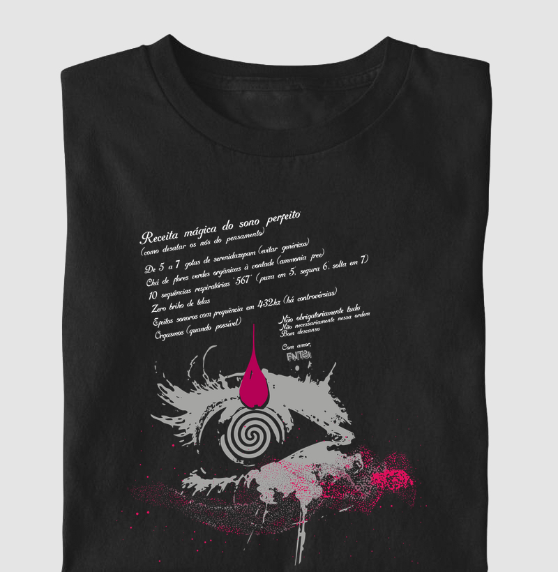 T-SHIRT "SONO" / RECEITA MÁGICA 