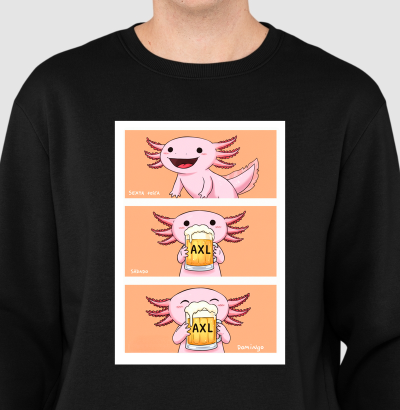 Suéter Moletom - AXL, Dia de Cerveja (01)