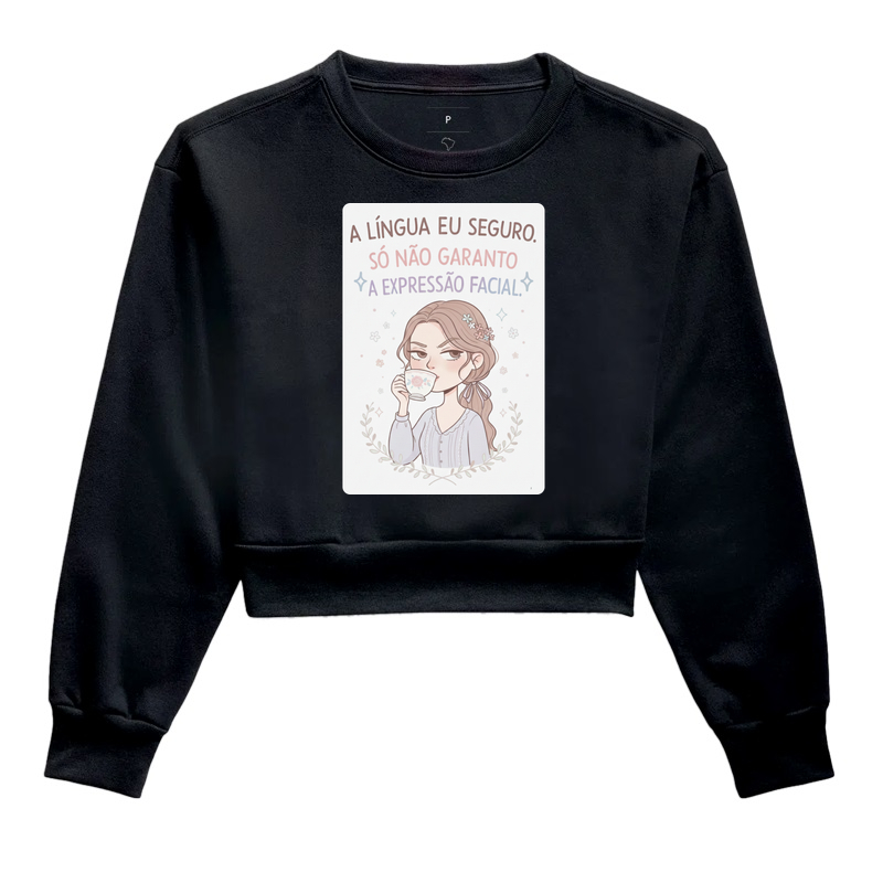 A LÍNGUA EU SEGURO, SÓ NÃO GARANTO A EXPRESSÃO FACIAL - PRINCESA CENTRAL