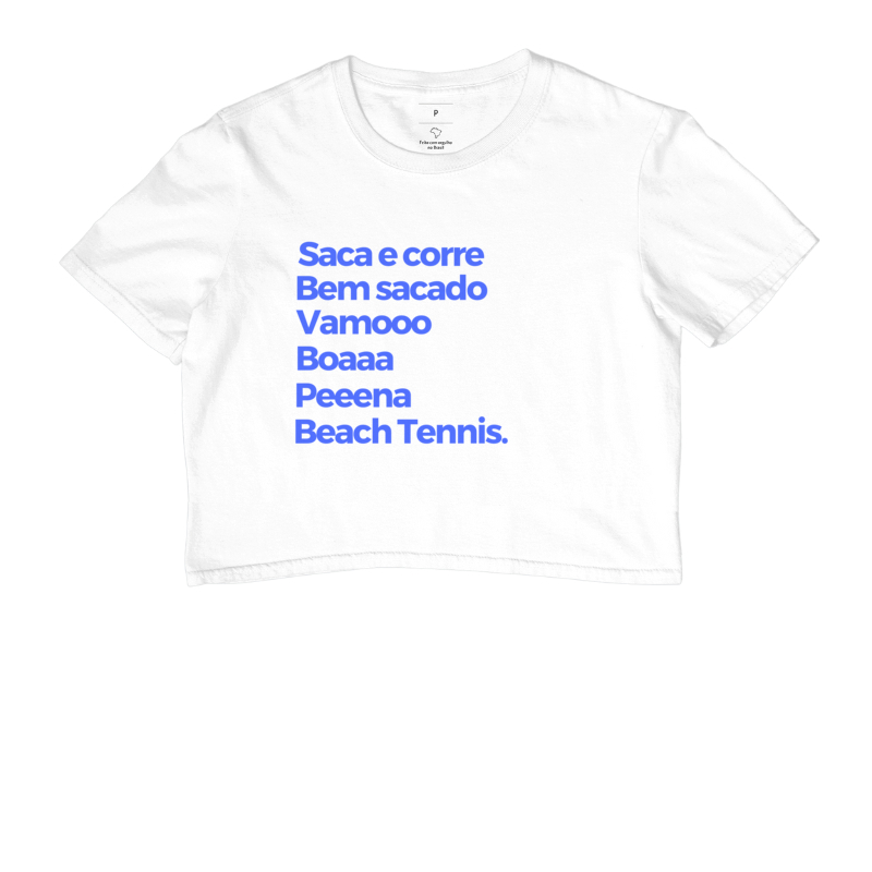 Cropped Frases Beach Tennis