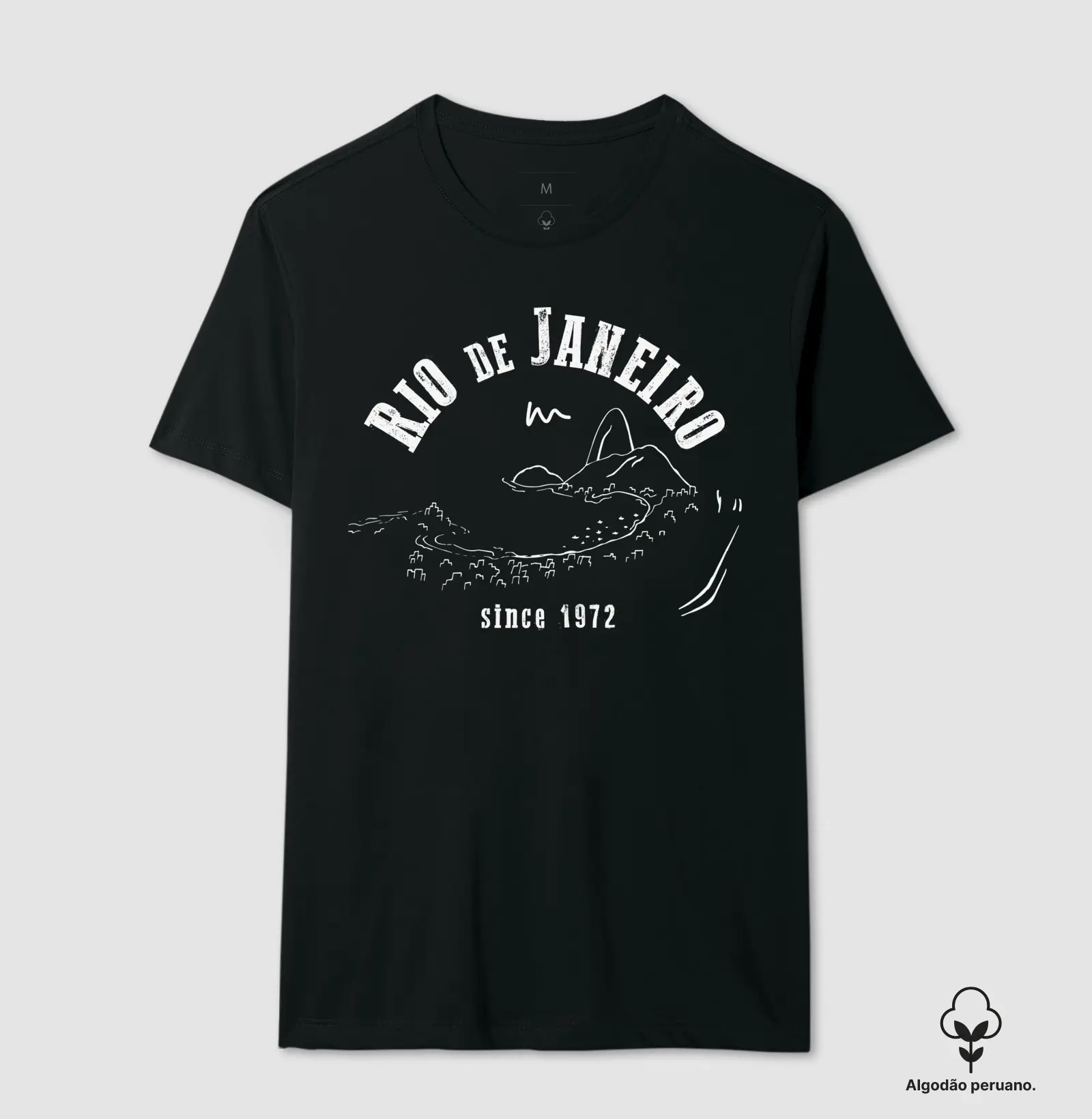 Camiseta Premium Algodão Peruano Rio de Janeiro