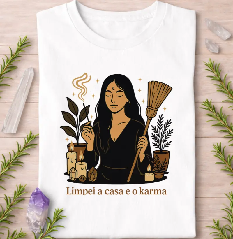 Limpei a casa e o karma