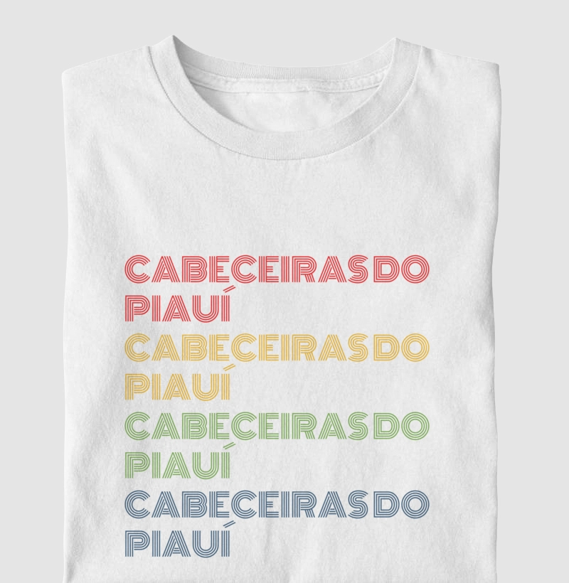 Cabeceiras do Piauí Letreiro Retrô