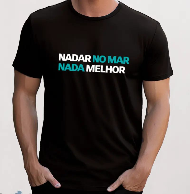 Nadar no mar, nada melhor
