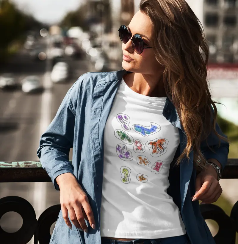Camiseta Oceano by Gabo