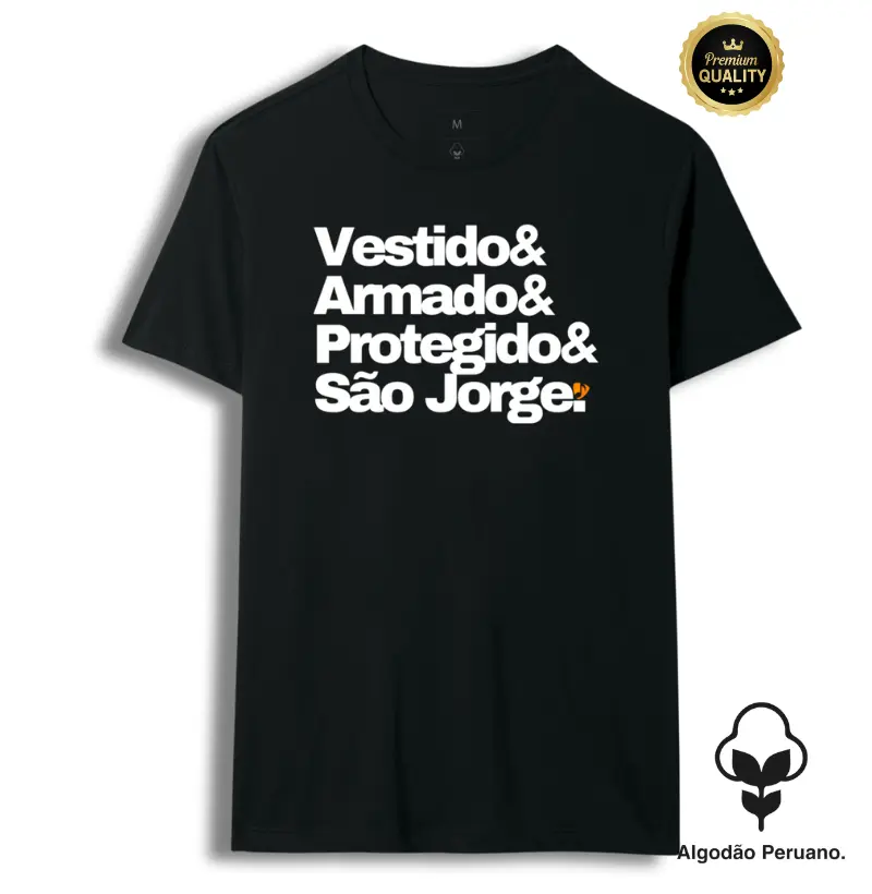 Vestido & Armado & Protegido & São Jorge