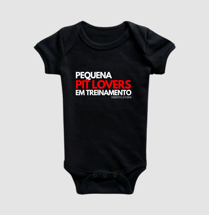 Pequena pit lovers em treinamento