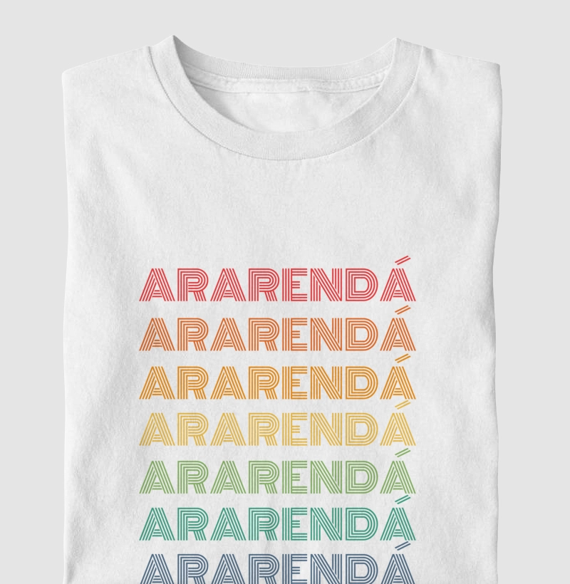 Ararendá Letreiro Retrô