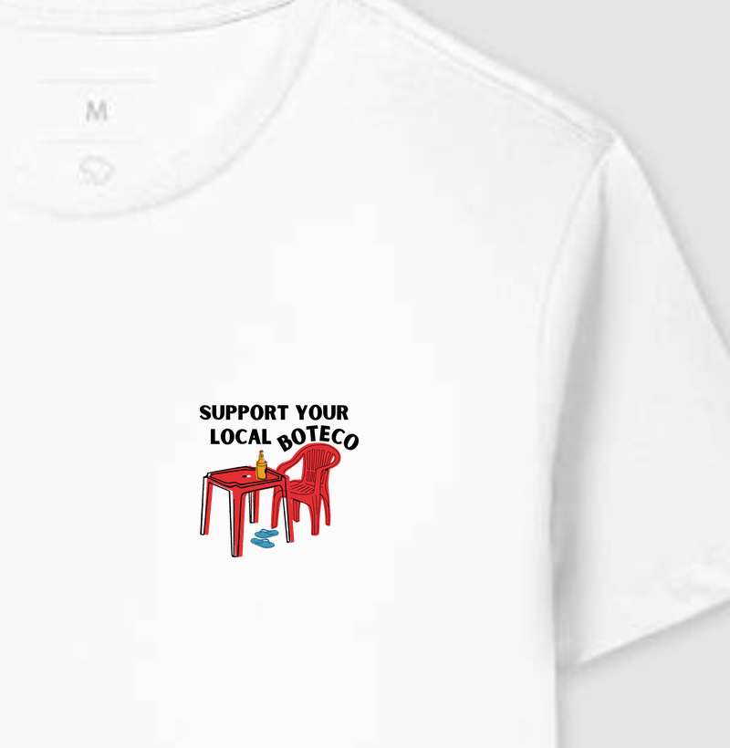 Camiseta Support your local boteco 1